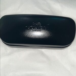 Coach Glossy Black Eyewear Hard Case